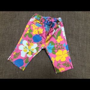 NWT NEW MINI BODEN Bright Cropped Pants 18 Months